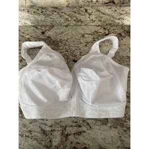 Playtex  38 DDD  Comfort Strap Full-Figure Wire-Free Bra White 4693  Used